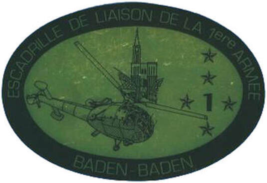 Autocollant vert de l'EL 1ère armée Baden. Alat.fr