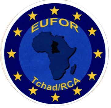 Autocollant EUFOR Tchad/RCA général Alat.fr
