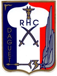 Autocollant de l'insigne du REGHÉLICO n° 3 de DAGUET 1er type Alat.fr