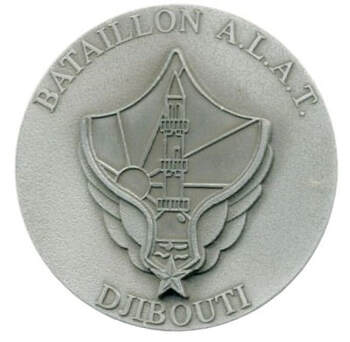 Médaille BATALAT Djibouti Alat.fr