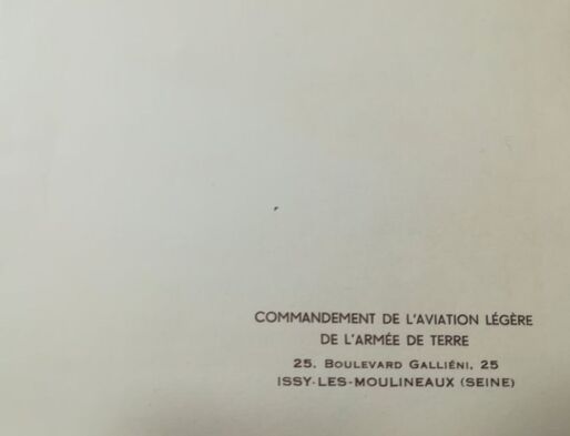 Carton invitation Comalat Villacoublay 1955-60 Alat.fr