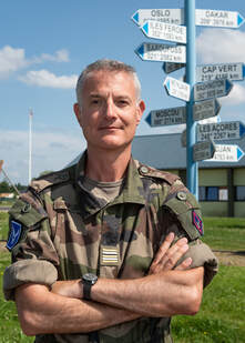 LCL DIWO, commandant le détachement avions armée de Terre Alat.fr 