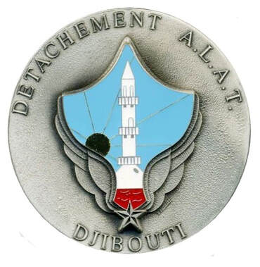 Médaille DETALAT Djibouti Delsart Alat.fr