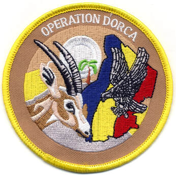 Patch tissu DETALAT Épervier, opération Dorca Alat.fr