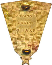 Dos de l'insigne PMAH 27e DIA Drago Alat.fr