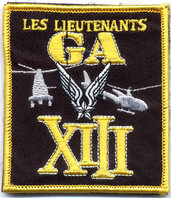 Patch APS 13e promotion groupe des Lieutenants EALAT Alat.fr