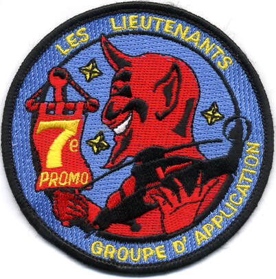 Patch APS 7e promotion groupe des Lieutenants EALAT Alat.fr
