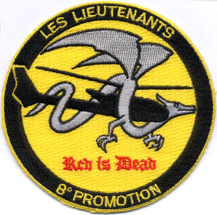 Patch APS 8e promotion groupe des Lieutenants EALAT Alat.fr