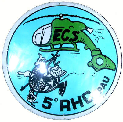 Autocollant ECS type 2 du 5e RHC Alat.fr
