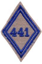 Écusson de bras de la 441e compagnie du matériel du territoire Alat.fr