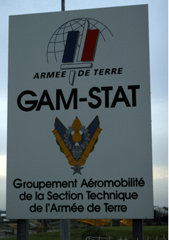 Panneau entrée de la base du GAM-STAT. Alat.fr