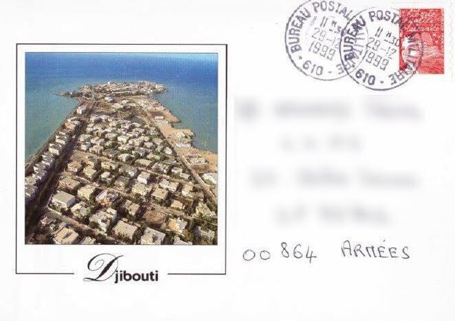Enveloppe Djibouti Alat.fr