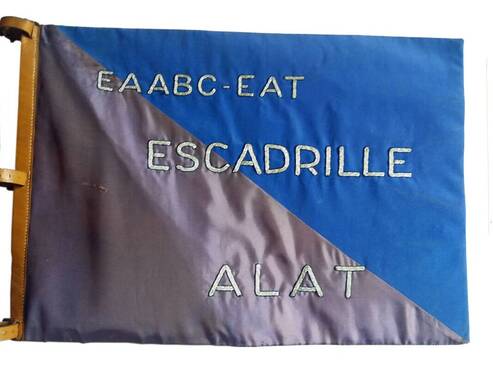 Fanion EAABC-EAT Saumur Alat.fr