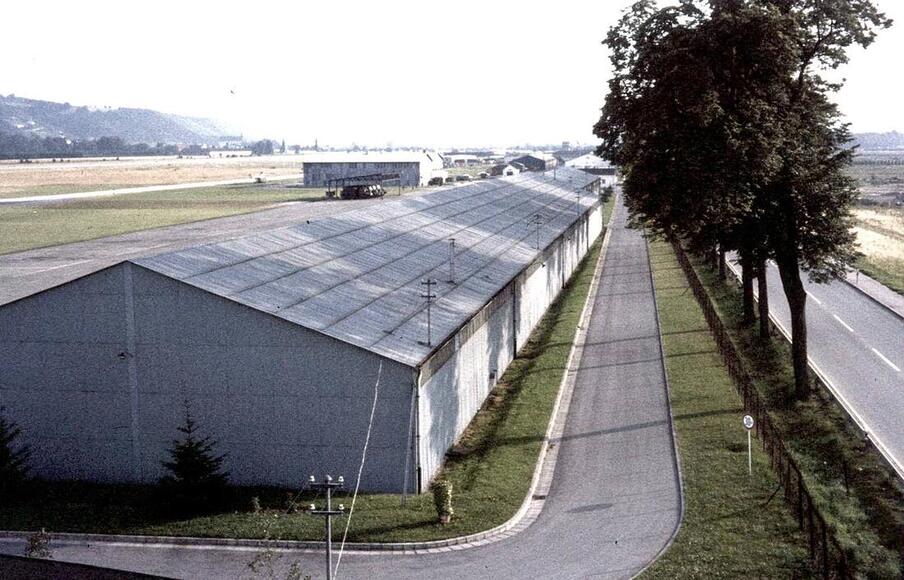 GALDIV 1 en 1970, hangar de l’escadrille HL Alat.fr