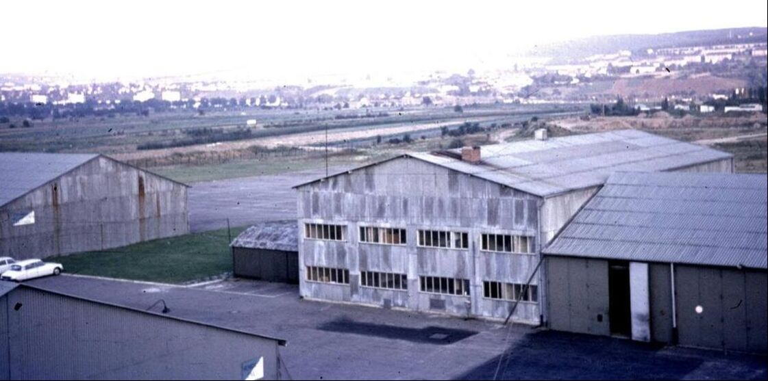 GALDIV 1, le hangar de la SVR en 1970 Alat.fr