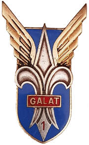 Insigne 1er GALAT type H Alat.fr