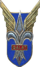 Insigne 1er GALAT type K Alat.fr