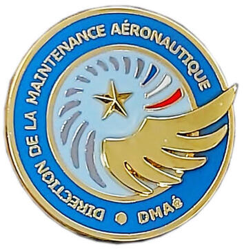 Insigne équipe technique interarmées hélicoptères de la direction de la maintenance aéronautique Duseaux Alat.fr