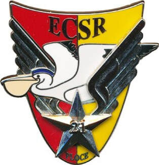 Insigne de l'ESCR de la SFOR, fabrication LR Alat.fr
