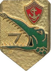 Insigne PA de la 23e SOAA du 1er groupe du 7e régiment artillerie coloniale Alat.fr