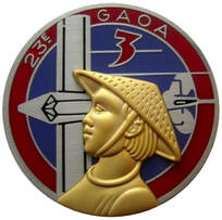 Réédition insigne 23e GAOA GLF Alat.fr 