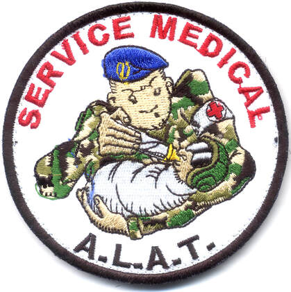 Patch équipe médicale mandat 2 ISAF Alat.fr