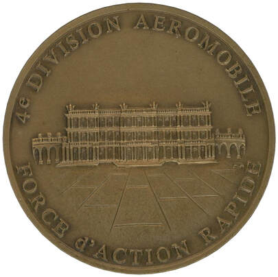 Médaille 4e DAM/FAR de 72 mm, dos Alat.fr