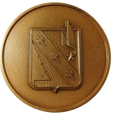 Médaille 4e DAM/61e DMT de 73 mm, avers Alat.fr