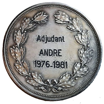 Dos médaille du 5e GHL Penin Alat.fr