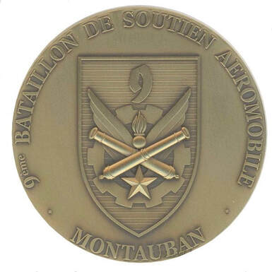 Médaille 9e BSAM de Montauban Alat.fr