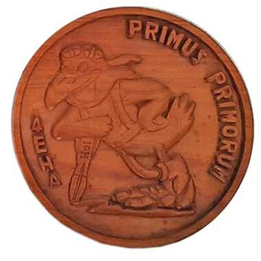 Médaille bois 4e EHA 1er RHC, diamètre 205 mm Alat.fr