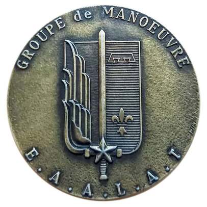 Médaille du groupe de manœuvre de l'EAALAT du Luc Alat.fr