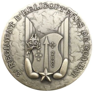 Médaille régimentaire 2e RHC DELSART Alat.fr