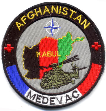 Patch tissu du bataillon d'hélicoptères mandat 6 ISAF Kaboul Alat.fr