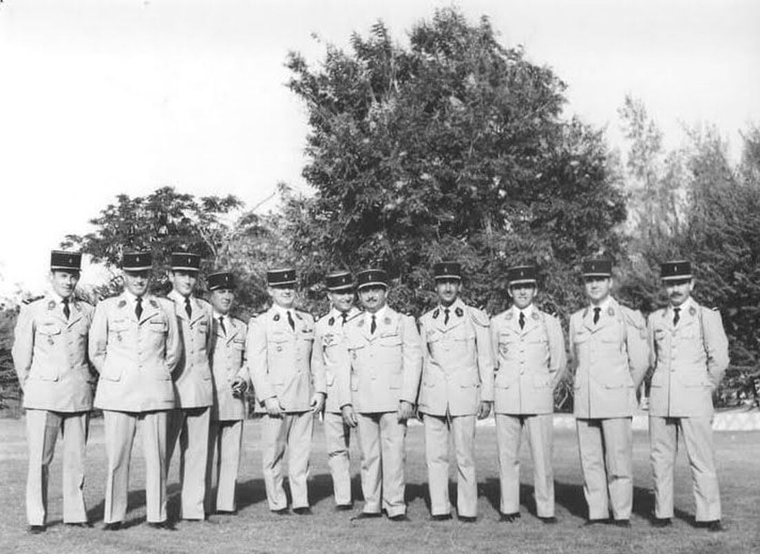 Les personnels du 1er GALTDM en 1970 Alat.fr