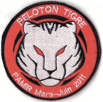 Patch tissu peloton maintenance Tigre ISAF Kaboul mandat n° 4 Alat.fr