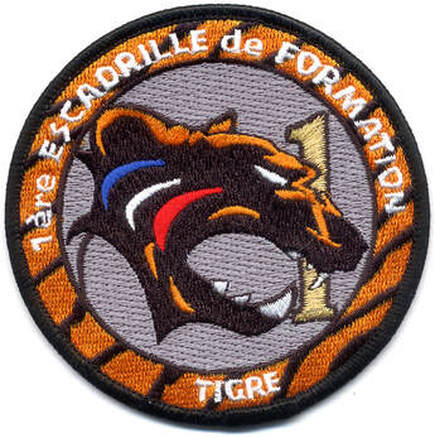 Patch APS 1ère escadrille de formation TIGRE de l'EFA Alat.fr 