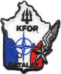 Patch tissu de l'insigne BATALAT KFOR Alat.fr