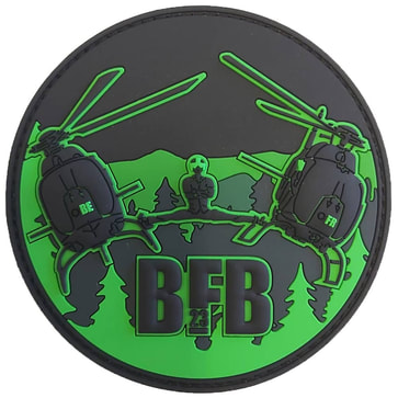Patch stage BFB 2023, en gomme fluo Alat.fr
