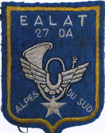 Patch EALAT 27e DA, escadrille Alpes du Sud Alat.fr