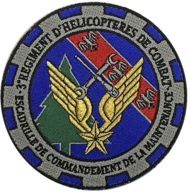 Parch de l'escadrille de commandement de la maintenance du 3e RHC Alat.fr