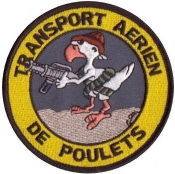 Patch GIH transport aérien de poulets 4e RHFS Alat.fr