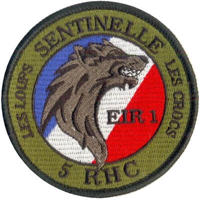 Patch 1ère EIR du 5e RHC, OPINT Sentinelle Alat.fr