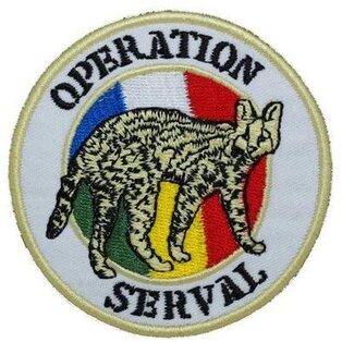 insigne général type 1, en couleurs type 3 de l'opération SERVAL Alat.fr  