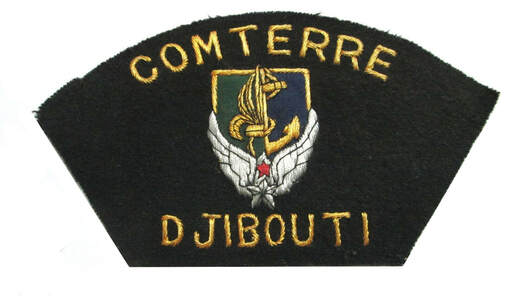 Patch tissu de l'insigne commandement des FFDJ Delsart Alat.fr
