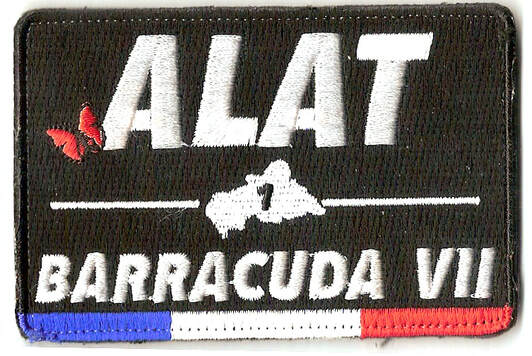Patch en tissu SGAM Barracuda n° 7 Alat.fr
