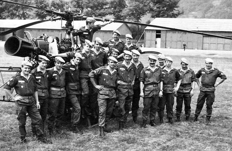 Les personnels de l'EHL du GALDIV 1 en 1968/1969 Alat.fr