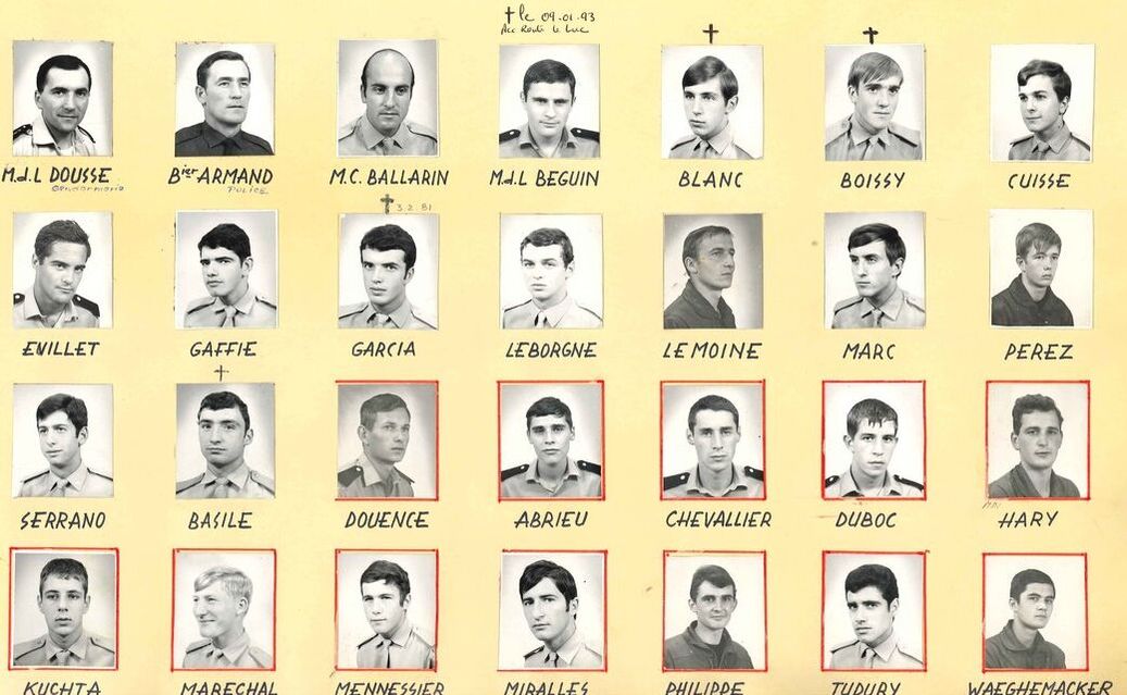 Photos des élèves du stage 5 PH 1971 Alat.fr