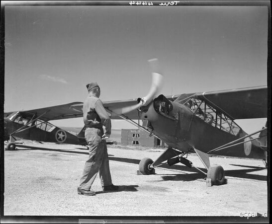Au CFSOAA de Lourmel en mai 1944, PIPER L-4A et AERONCA L-3 Alat.fr