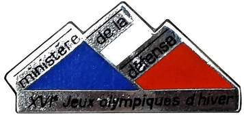 Pin's ministère de la défense JO 1992 Alat.fr
